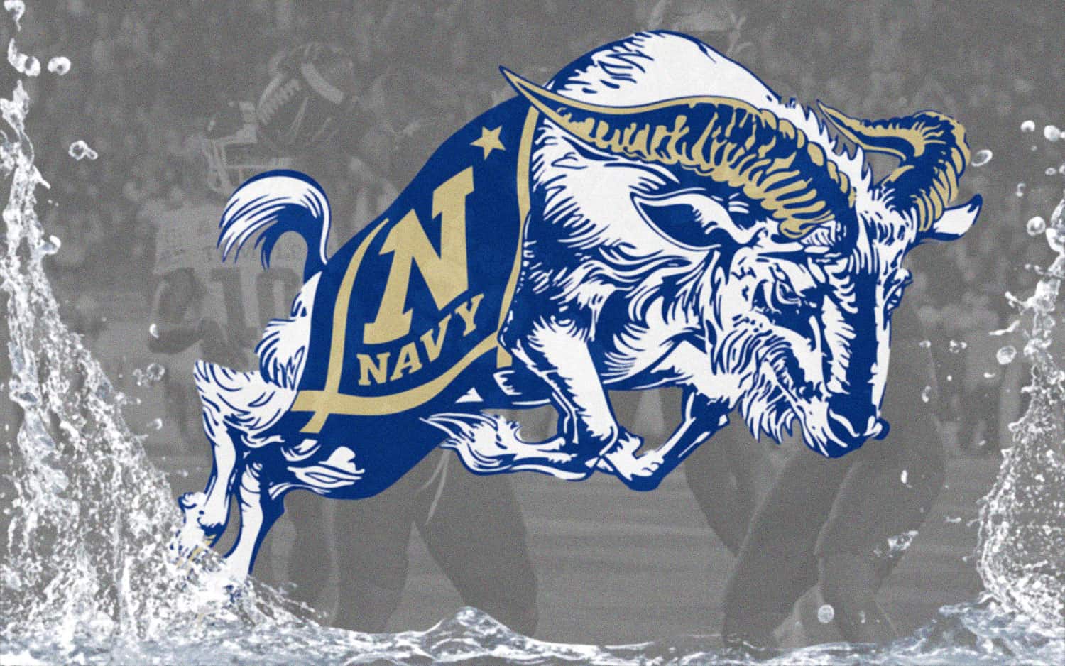 Navy Athletics Logo.
